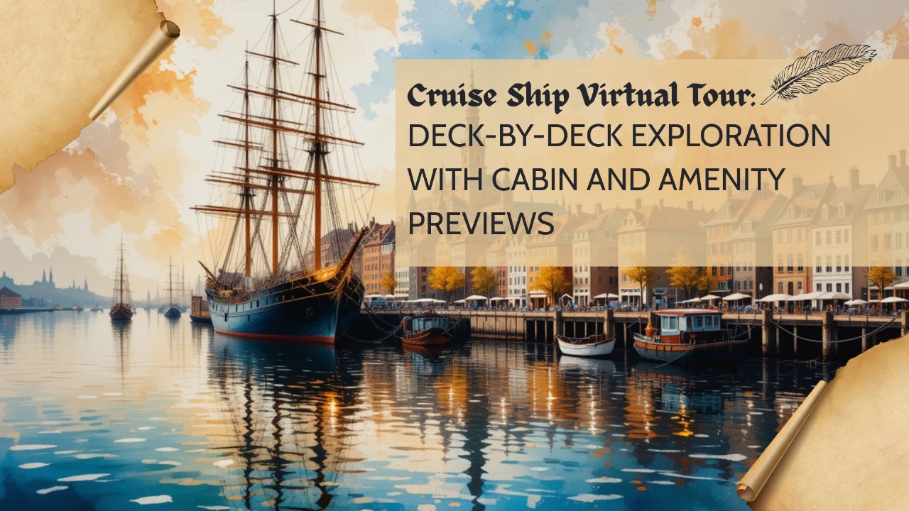 Cruise Ship Virtual Tour: Deck-by-Deck Exploration with Cabin and Amenity Previews