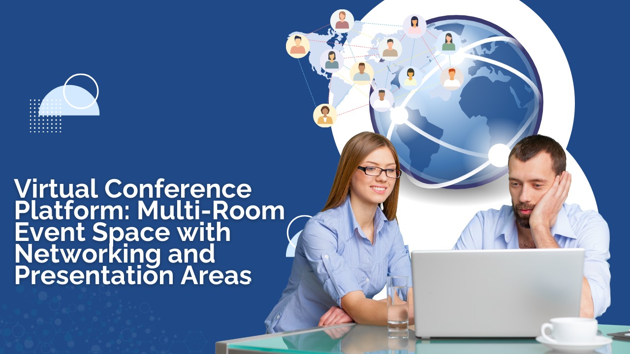 Virtual Conference Platform: Multi-Room Event Space with Networking and Presentation Areas